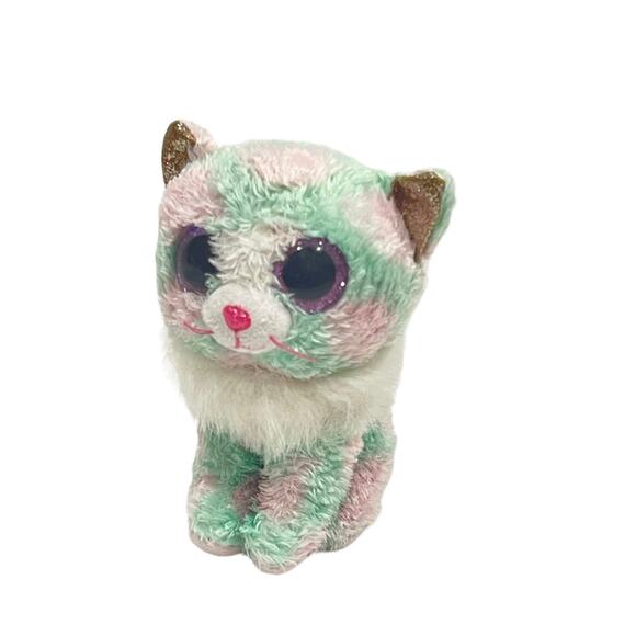 Vintage TY Beanie Boo Opal the Cat - Picture 1 of 4